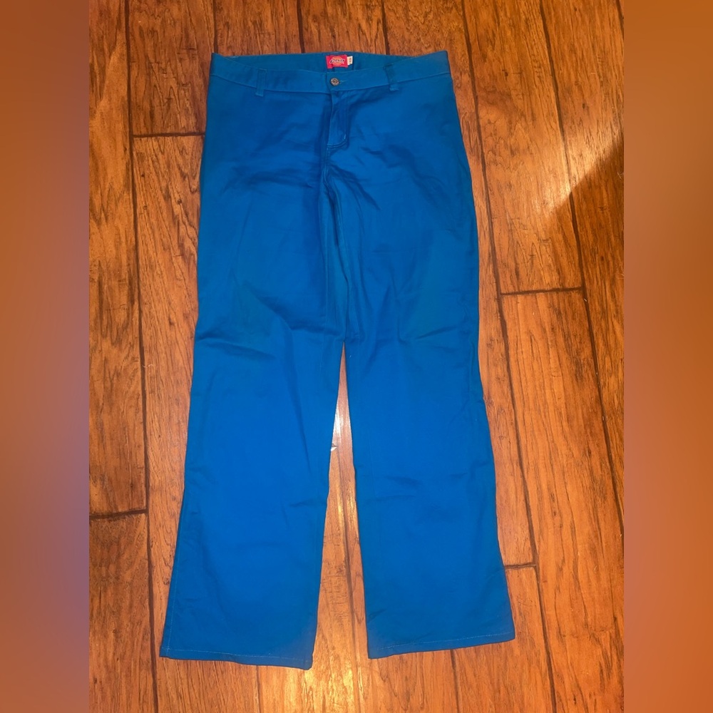 Dickies Electric Blue Boot Cut Work Pants
